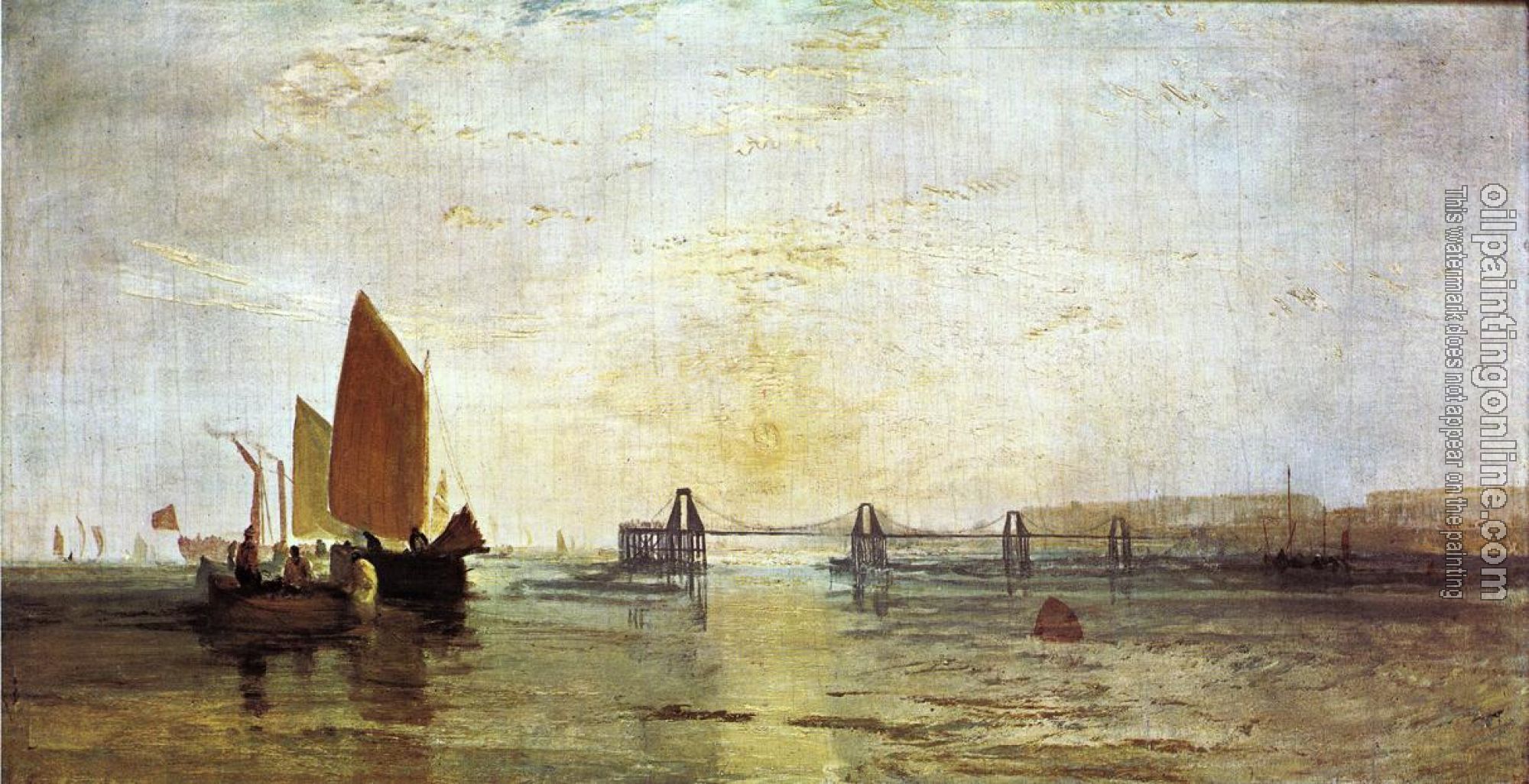 Turner, Joseph Mallord William - The Chain Pier, Brighton